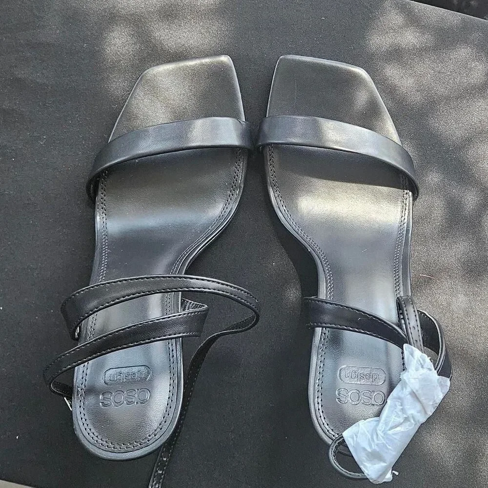 Asos-design Women's Black Sandals